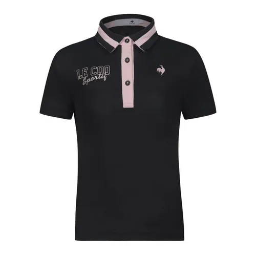 Áo Polo Nữ Le Coq Sportif LG6SHST0LV-BK00 Màu Đen Size S