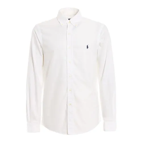 Áo Sơ Mi Dài Tay Nam Ralph Lauren Shirt Polo 710736557002 Màu Trắng Size XS