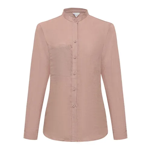 Áo Sơ Mi Nữ F2 Fashion & Freedom Linen Ruốc SMW617-RUOC-S Màu Hồng Nude Size S