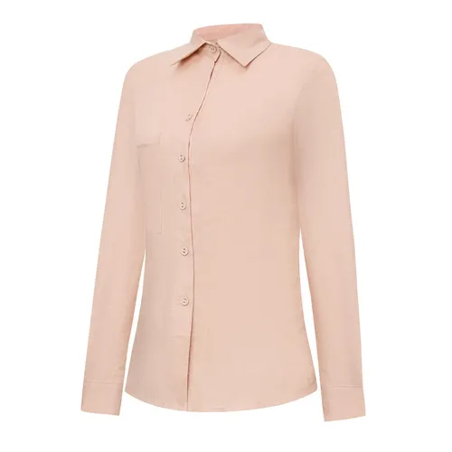 Áo Sơ Mi Nữ F2 Fashion & Freedom Linen SMW616-HONG-S-0324 Màu Hồng Nhạt Size S