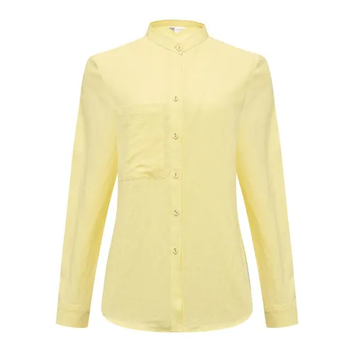 Áo Sơ Mi Nữ F2 Fashion & Freedom Linen SMW617-V-S Màu Vàng Size S