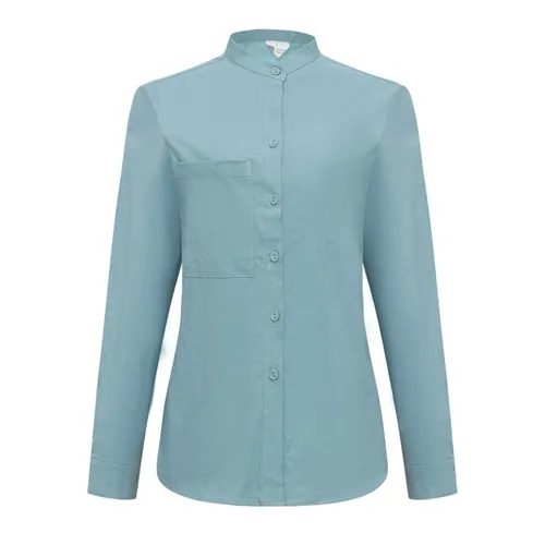 Áo Sơ Mi Nữ F2 Fashion & Freedom Linen SMW617-XN-S Màu Xanh Nhạt Size S