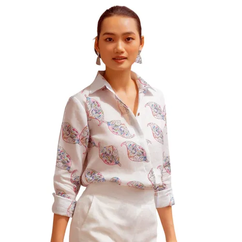 Áo Sơ Mi Nữ F2 Fashion & Freedom SMW357-THT-S-0722 Màu Trắng Size S