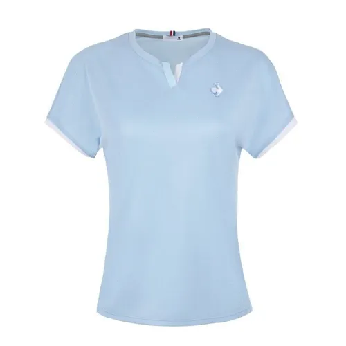 Áo Thun Nữ Le Coq Sportif T-Shirt LN6SHT10LV-BL00 Màu Xanh Blue&nbsp;Size S