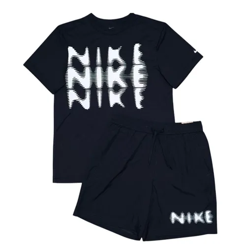 Bộ Quần Áo Cộc Tay Nam Nike Men's Hyverse Dri-Fit Màu Đen Size S (Form Á)