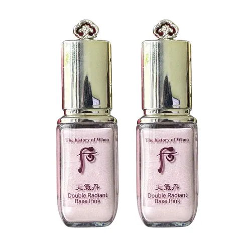 Combo 2 Chai Kem Lót Nâng Tông Whoo Cheongidan Double Radiant Base Pink (2x8ml)