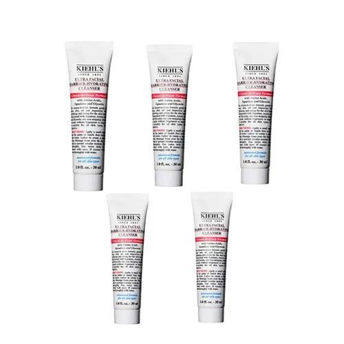 Combo 5 Tuýp Sữa Rửa Mặt Dịu Nhẹ Kiehl’s Ultra Facial Cleanser (30ml x 5)