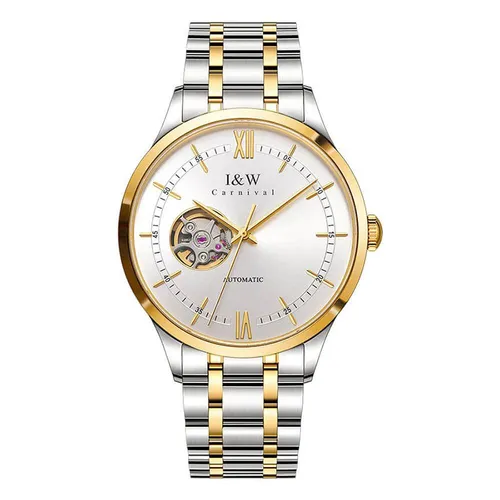 Đồng Hồ Nam I&W Carnival 40mm 570G-T1 Màu Bạc