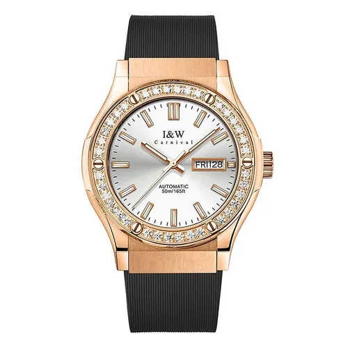 Đồng Hồ Nam I&W Carnival 42mm 55851G2-S7 Màu Vàng Đen