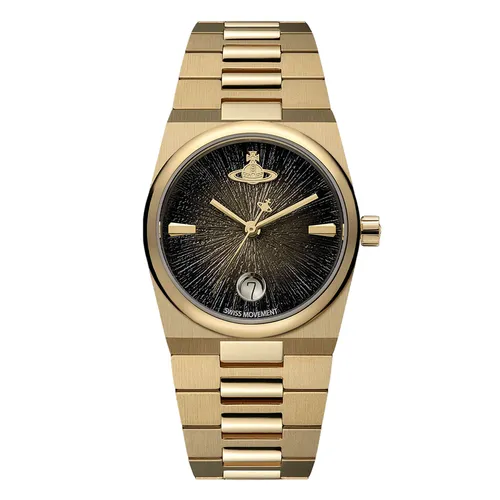 Đồng Hồ Nam Vivienne Westwood Hoxton Watch Màu Vàng Gold