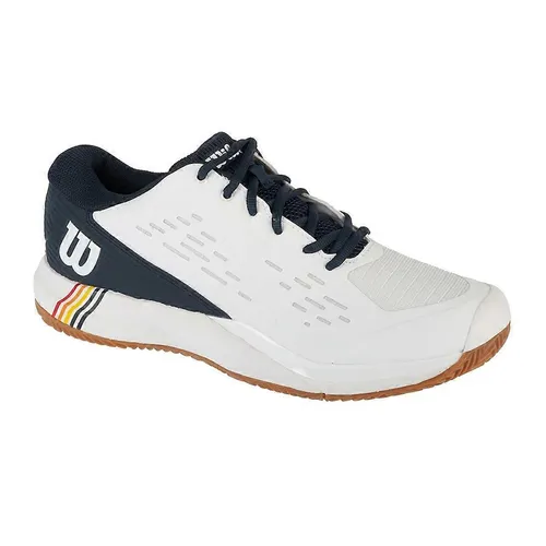 Giày Pickleball/Tennis Nam Wilson Rush Pro Ace RG Men's Clay Court Tennis Shoes WRS335970 - WHT/NVY Màu Trắng Xanh Size 9