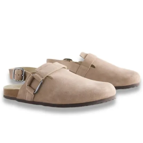 Giày Sục Unisex Next Mule Clogs Neutral Forever Comfort Slingback Footbed Shoes Màu Be Size 37