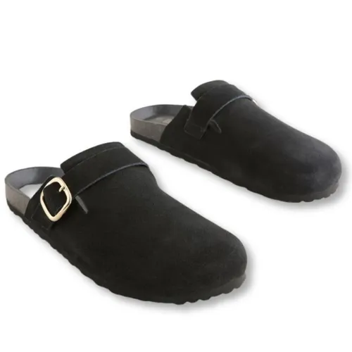 Giày Sục Unisex Next Slip On Mule Next Clogs Forever Comfort In Black Màu Đen Size 41