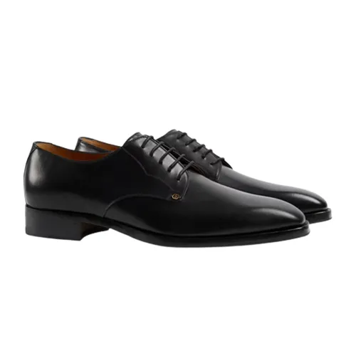 Giày Tây Nam Gucci Lace Up ‘Black’ 64362106F001000 Màu Đen Size 39