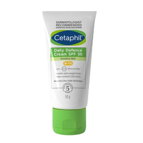 Kem Chống Nắng Cetaphil Daily Defence Cream SPF50 50g