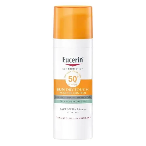 Kem Chống Nắng Eucerin Sun Dry Touch Acne Oil Control SPF 50+/PA++++ 50ml