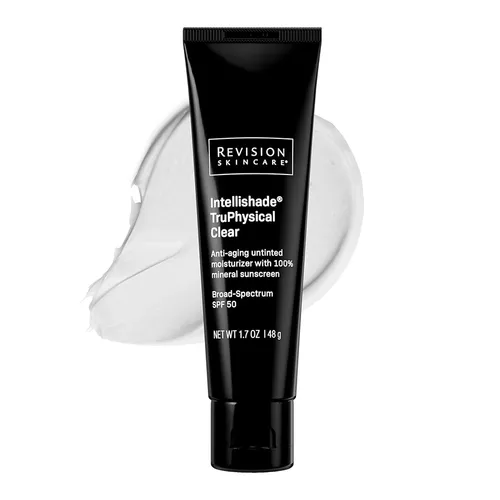 Kem Chống Nắng Hỗ Trợ Trẻ Hóa Màng Đáy Thuần Vật Lý SPF50 Revision Skincare Intellishade TruPhysical Clear 48g