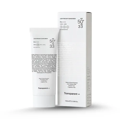 Kem Chống Nắng Transparent Lab Lightweight Cream SPF50+ PA++++ 100ml (Hàng Công Ty)