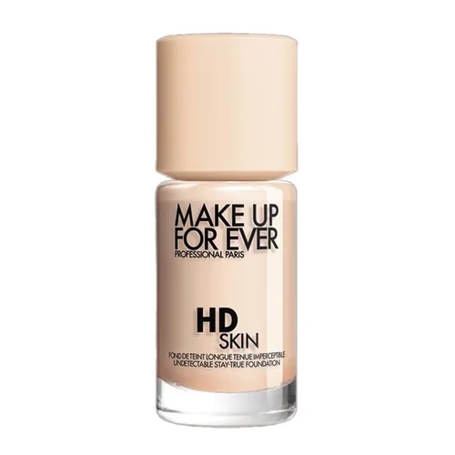 Kem Nền Trang Điểm Make Up For Ever HD Skin Waterproof Natural Matte Foundation Tone 1R02 30ml