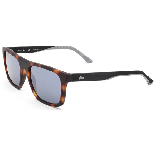 Kính Mát Nam Lacoste Men's Brown Rectangular Sunglasses L957S 230 56 Phối Màu