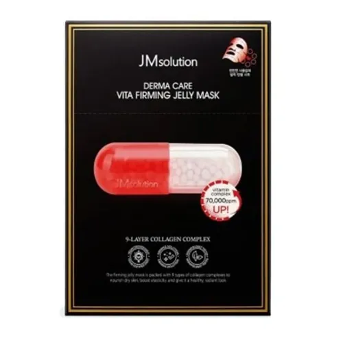 Mặt Nạ Săn Chắc Đàn Hồi Da JM Solution Derma Care Vita Collagen Jelly Mask 30ml (10 Miếng)