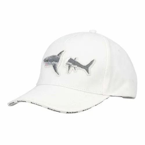 Mũ Nam Palm Angels Broken Shark Cap PMLB054S23FAB0030309 Màu Trắng