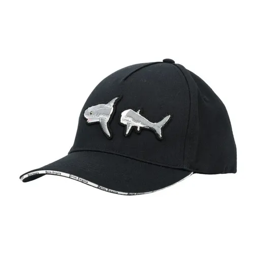 Mũ Nam Palm Angels Broken Shark Cap PMLB054S23FAB0031009 Màu Đen