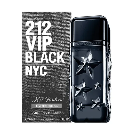 Nước Hoa Nam Carolina Herrera 212 VIP Black NY Rodeo Limited Edition EDP 100ml