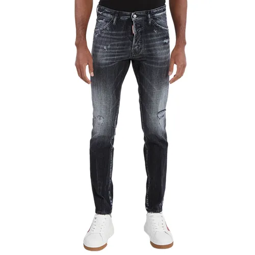 Quần Jean Nam Dsquared2 S71LB1376 S30890 900 Màu Đen Size 44