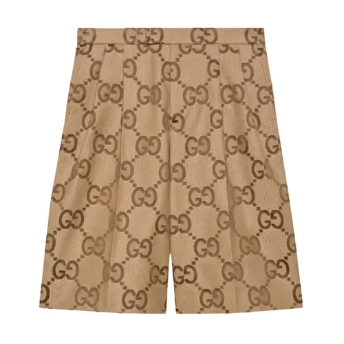 Quần Short Nam Gucci Jumbo 673181 ZAHT6 2580 Màu Be Size 44
