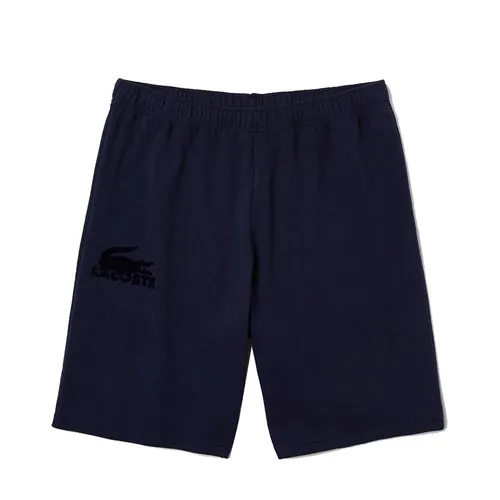 Quần Short Nỉ Nam Lacoste Regular Fit Men's Casual GH5421 423 Màu Xanh Navy Size XS