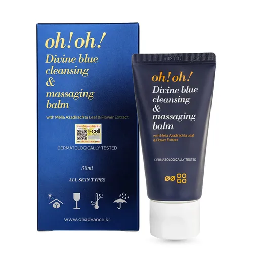 Sáp Tẩy Trang Sạch Sâu Dịu Da Oh!Oh! Divine Blue Cleansing & Massaging Balm 30ml