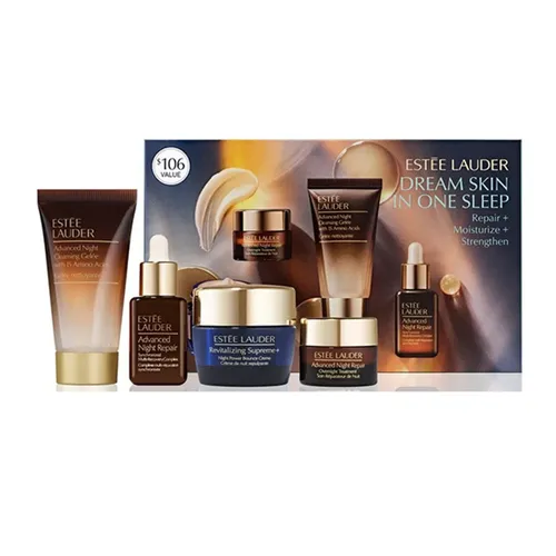 Set Dưỡng Da Ban Đêm Estée Lauder Dream Skin In One Sleep Set 4 Món