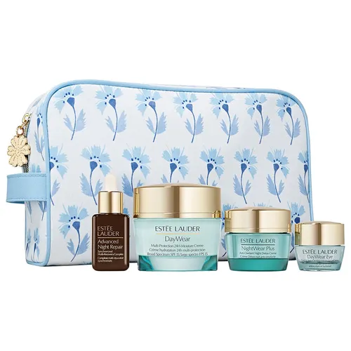 Set Dưỡng Da Estée Lauder The Hydrating Routine DayWear Skincare Gift Set 5 Món