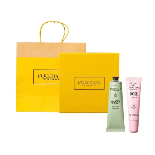 Set Kem Dưỡng Da Tay Hạnh Nhân L'Occitane Amande Gift Set 2 Món