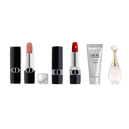 Set Nước Hoa Nữ Dior Jadore Parfum D'eau EDP + Serum + Son 5 Món