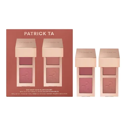 Set Phấn Má Hồng Patrick Ta Mini Must Have Major Headlines Double Take Crème & Powder Blush Duo
