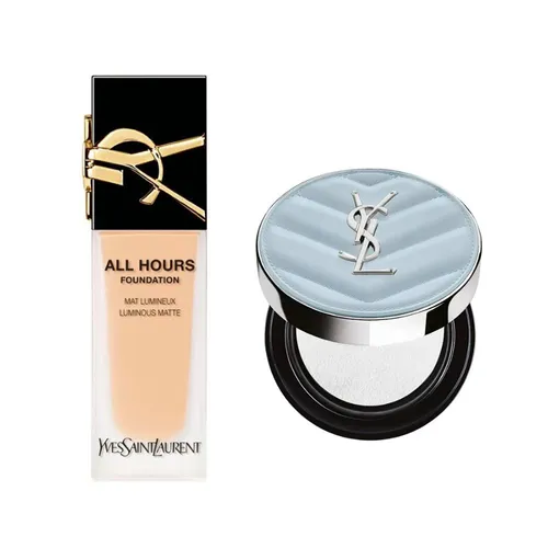 Set Trang Điểm YSL Yves Saint Laurent All Hours Set 2 Món (Tone LC1)