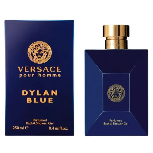 Sữa Tắm Gội Hương Nước Hoa Nam Versace Dylan Blue Pour Homme Perfumed Bath & Shower Gel 250ml