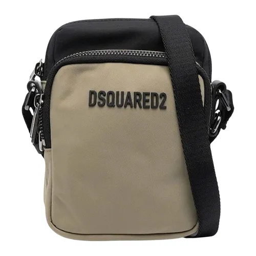 Túi Đeo Chéo Nam Dsquared2 CBM004816806815M1797 Màu Nâu Đen