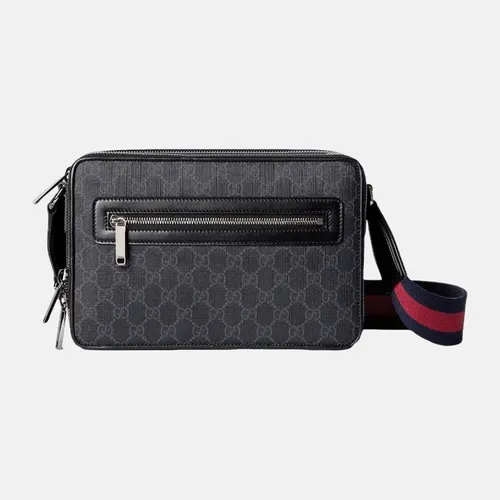 Túi Đeo Chéo Nam Gucci Medium GG Crossbody Bag Black 822072 FADJA 1042 Màu Đen