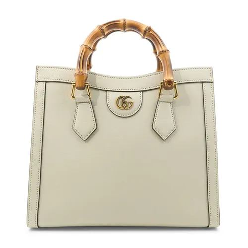 Túi Tote Nữ Gucci Diana Cream Small Tote Bag Màu Kem