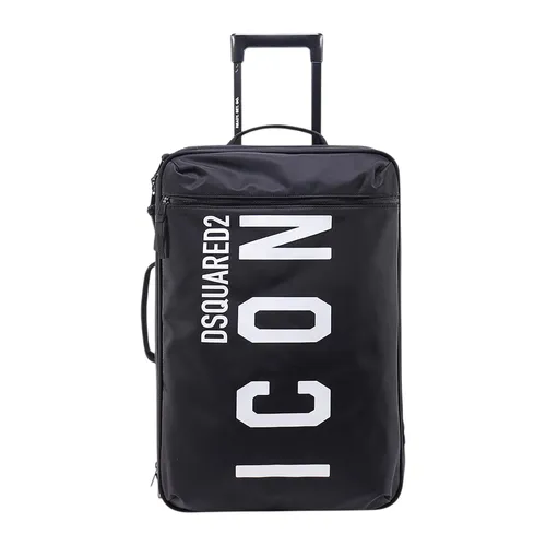 Vali Dsquared2 Chữ Trắng TYM00051170319 Màu Đen