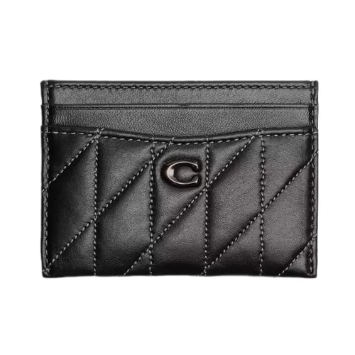 Ví Nữ Coach Essential Card Case With Pillow Quilting CM434 Màu Đen