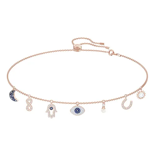 Vòng Cổ Nữ Swarovski Symbolic Necklace 5497664 Màu Vàng Hồng
