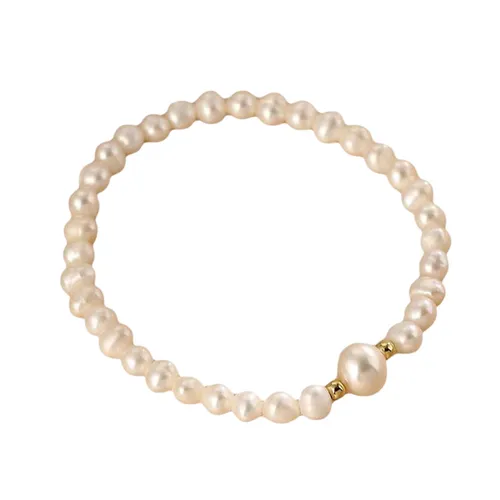 Vòng Đeo Tay Nữ Jessica Pearl Pearl Shine JB23 Màu Trắng