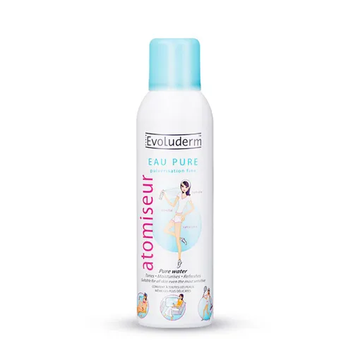 Xịt Khoáng Cấp Nước & Làm Dịu Da Evoluderm Pure Water Atomizer 150ml