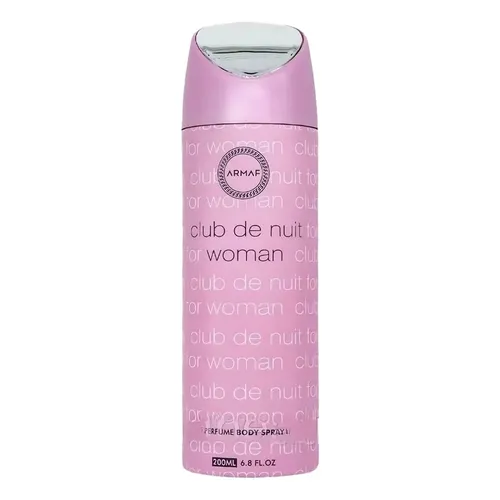 Xịt Thơm Toàn Thân Hương Nước Hoa Nữ Armaf Club De Nuit Perfume Body Spray For Women 200ml
