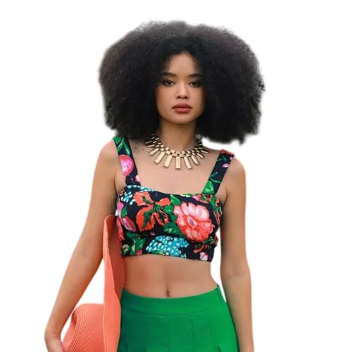 Áo Hai Dây F2 Fashion & Freedom Into The Wood Multicolored Brocade Blouse AK627-NM-S-0524 Phối Màu Size S