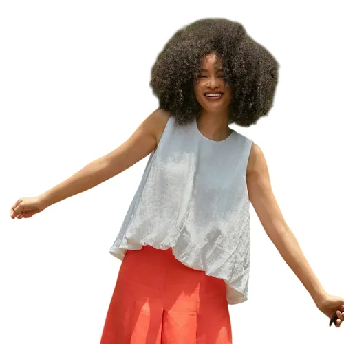 Áo Kiểu F2 Fashion & Freedom Linen Trắng Into The Wood AK628-TRANG-S-0524 Màu Trắng Size S